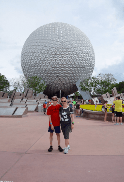 Joseph & Kimberly at EPCOT