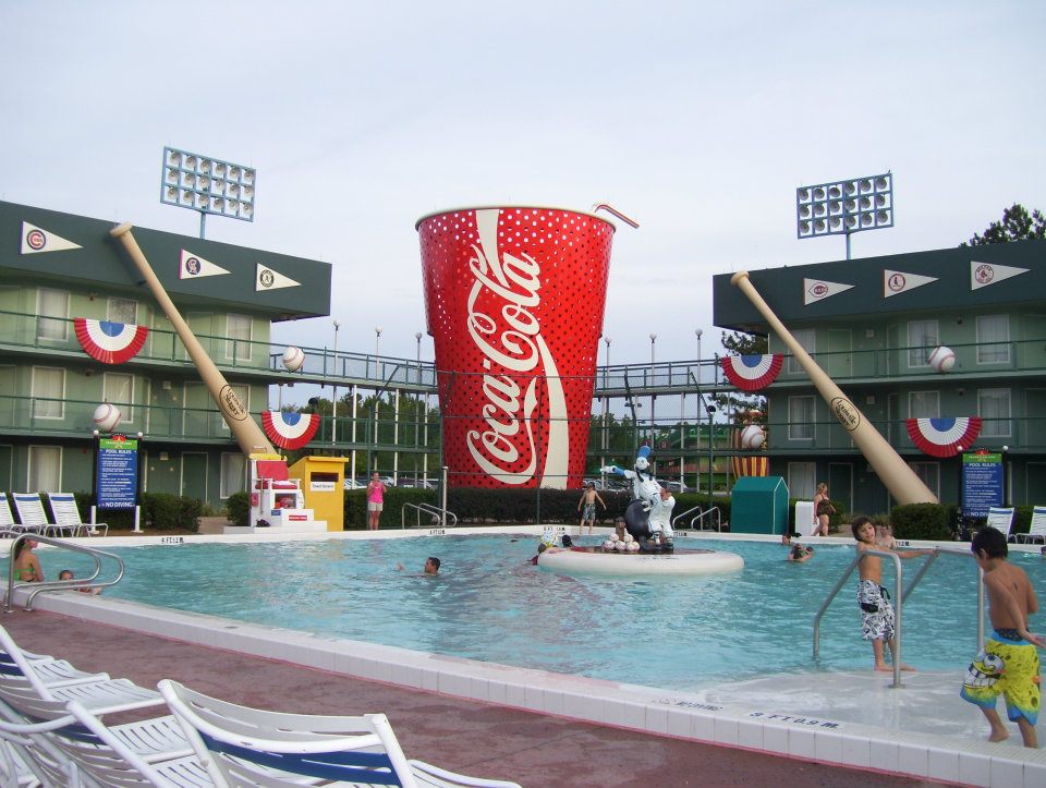 Baseball Pool at Walt Disney World All Star Sports Resort 