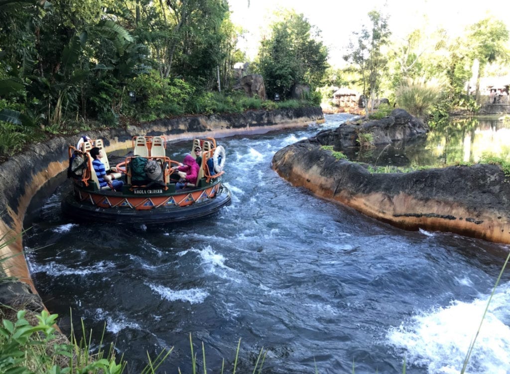 Walt Disney World Animal Kingdom Kali River Rapids 