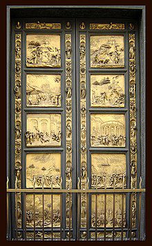 Ghiberti's Gates of Paradise Florence Italy 