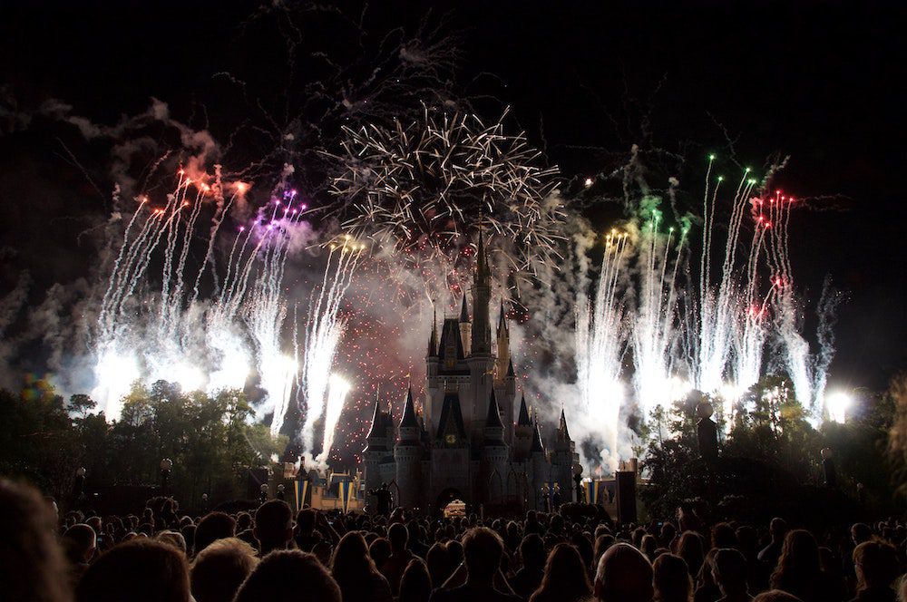 Walt Disney World Vacation: Fireworks at Magic Kingdom