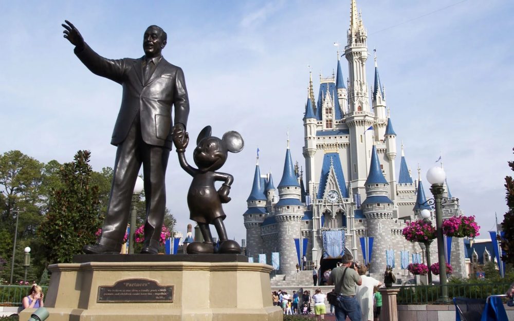 Walt Disney and Mickey Mouse Magic Kingdom