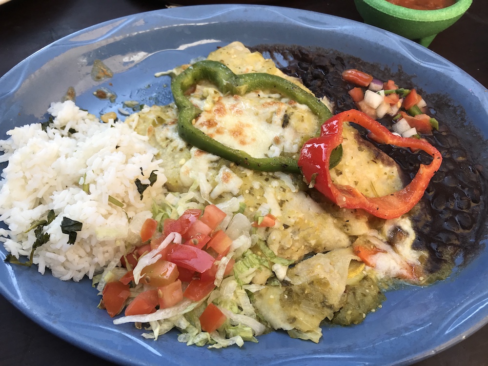 K-Macho's Mexican Vegetarian Platter