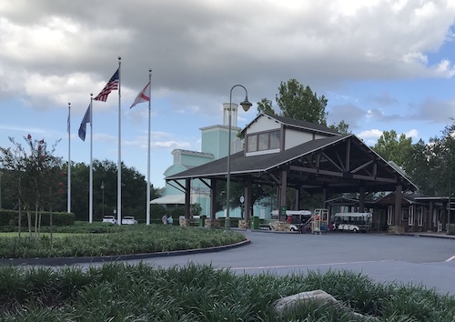 Walt Disney World Saratoga Springs Entrance